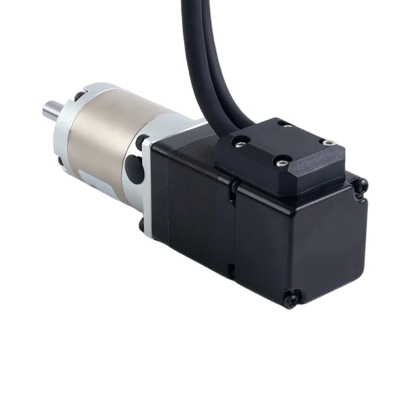 Nema 11 Closed Loop Stepper Motor L=32mm w/ Gear Ratio 50:1 EG Series Planetary Gearbox - 11HS12-1004D-E1000-EGS50 | StepperOnline CA