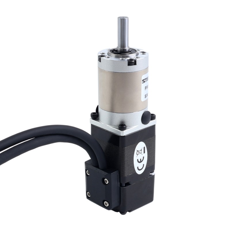 Nema 11 Closed Loop Stepper Motor L=32mm w/ Gear Ratio 50:1 EG Series Planetary Gearbox - 11HS12-1004D-E1000-EGS50 | StepperOnline CA