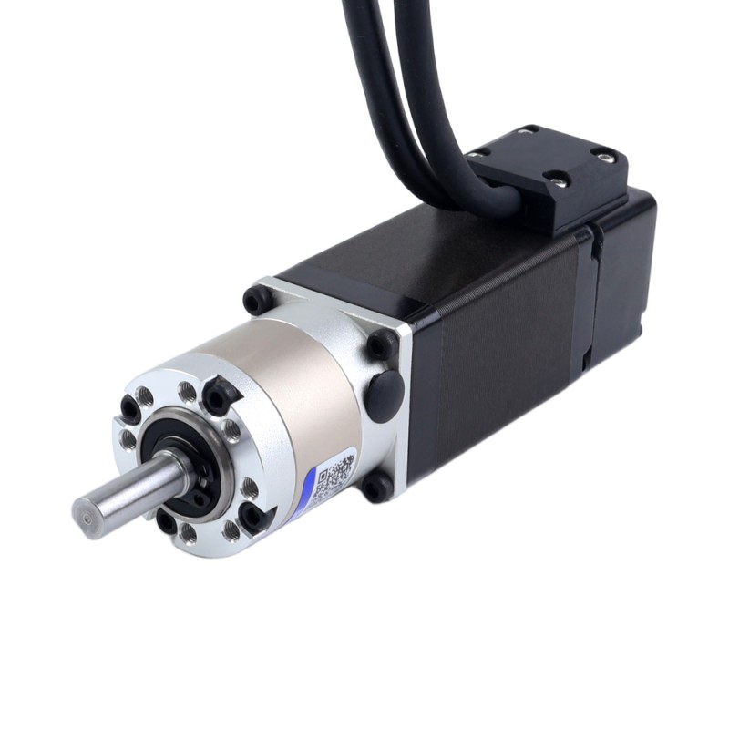 Nema 11 Closed Loop Stepper Motor L=51mm w/ Gear Ratio 10:1 EG Series Planetary Gearbox - 11HS20-1004D-E1000-EGS10 | StepperOnline CA