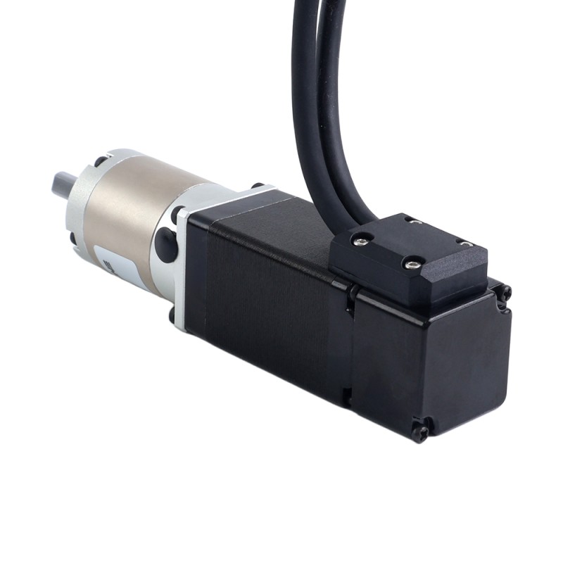 Nema 11 Closed Loop Stepper Motor L=51mm w/ Gear Ratio 50:1 EG Series Planetary Gearbox - 11HS20-1004D-E1000-EGS50 | StepperOnline CA
