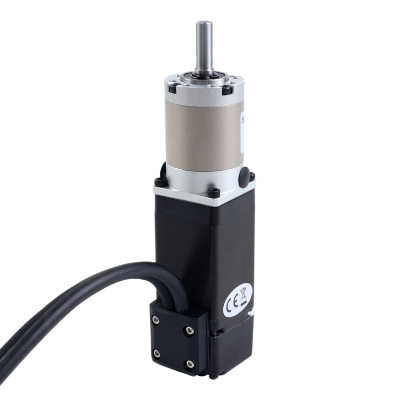 Nema 11 Closed Loop Stepper Motor L=51mm w/ Gear Ratio 50:1 EG Series Planetary Gearbox - 11HS20-1004D-E1000-EGS50 | StepperOnline CA
