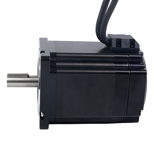 S Series Nema 34 Closed Loop Stepper Motor 6.50Nm(920.48oz.in) Encoder 1000PPR(4000CPR) - 34HS39-6004D-E1K-1M5 | StepperOnline CA