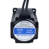 S Series Nema 34 Closed Loop Stepper Motor 6.50Nm(920.48oz.in) Encoder 1000PPR(4000CPR) - 34HS39-6004D-E1K-1M5 | StepperOnline CA