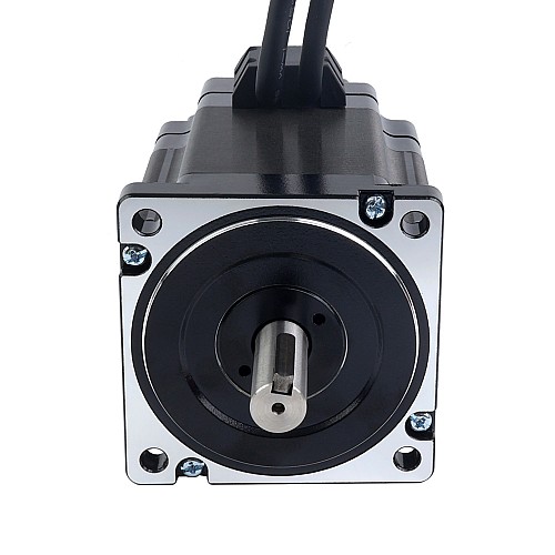 S Series Nema 34 Closed Loop Stepper Motor 6.50Nm(920.48oz.in) Encoder 1000PPR(4000CPR) - 34HS39-6004D-E1K-1M5 | StepperOnline CA