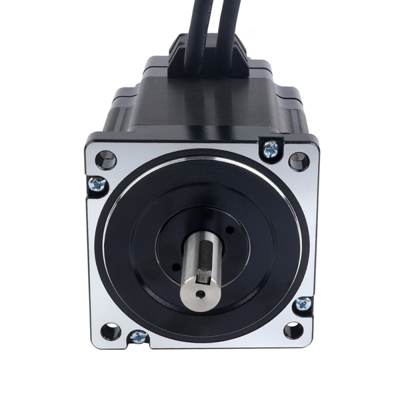 S Series Nema 34 Closed Loop Stepper Motor 6.50Nm(920.48oz.in) Encoder 1000PPR(4000CPR) - 34HS39-6004D-E1K-1M5 | StepperOnline CA