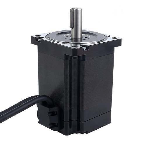 S Series Nema 34 Closed Loop Stepper Motor 6.50Nm(920.48oz.in) Encoder 1000PPR(4000CPR) - 34HS39-6004D-E1K-1M5 | StepperOnline CA