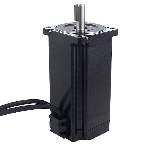 S Series Nema 34 Closed Loop Stepper Motor 12.00Nm(1699.34oz.in)Encoder 1000PPR(4000CPR) - 34HS59-6004D-E1K-1M5 | StepperOnline CA