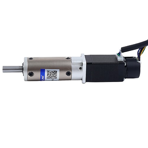 Nema 8 Closed Loop Stepper Motor L=38mm w/ Gear Ratio 100:1 EG Series Planetary Gearbox - 8HS15-0604D-E1000-EGS100 | StepperOnline CA