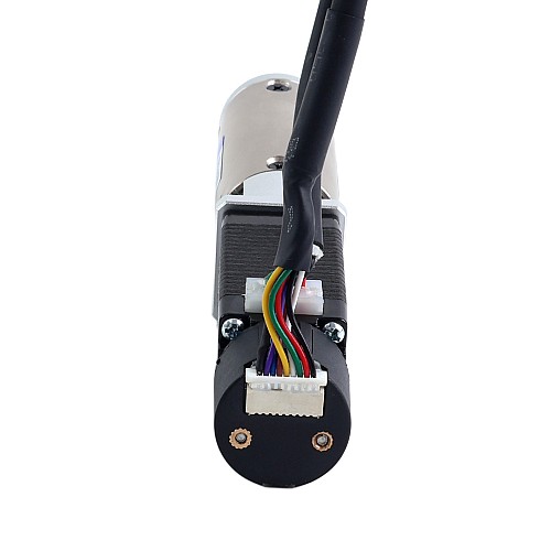 Nema 8 Closed Loop Stepper Motor L=38mm w/ Gear Ratio 100:1 EG Series Planetary Gearbox - 8HS15-0604D-E1000-EGS100 | StepperOnline CA