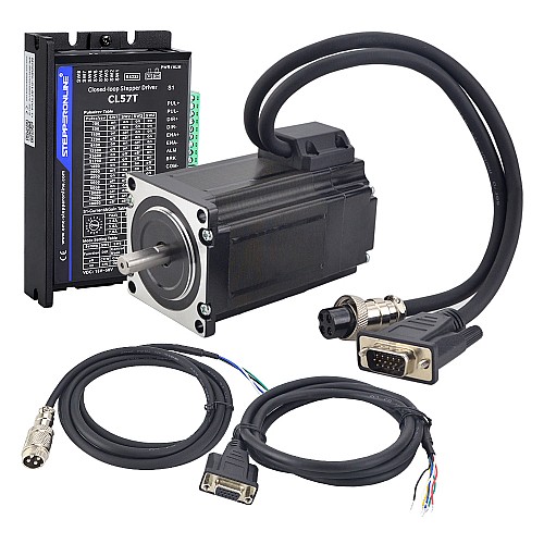 TS Series 2.0Nm(283.22oz.in) 1 Axis Closed Loop Stepper CNC Kit Nema 23 Motor & Driver - 1-CL57T-S20-V41 | StepperOnline CA TS Series 2.0Nm(283.22oz.in) 1 Axis Closed Loop Stepper CNC Kit Nema 23 Motor & Driver - 1-CL57T-S20-V41 | StepperOnline CA