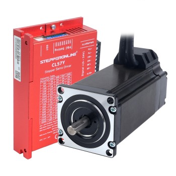 YS Series 1 Axis Closed Loop Stepper CNC Kit 3.00Nm(424.83oz.in) Nema 23 Motor w/ 1.5m Cables & Driver YS Series 1 Axis Closed Loop Stepper CNC Kit 3.00Nm(424.83oz.in) Nema 23 Motor w/ 1.5m Cables & Driver