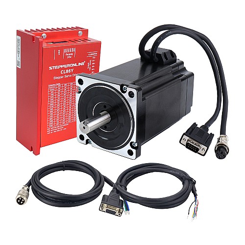 YS Series 1 Axis 9.00Nm(1274.5oz.in) Nema 34 Closed Loop Stepper Kit - 1-CL86Y-S90 | StepperOnline CA