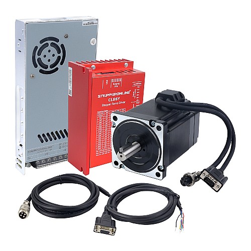 YS Series 1 Axis 6.50Nm(920.48oz.in) Nema 34 Closed Loop Stepper Kit w/ Power Supply - 1-CLYS65 | StepperOnline CA