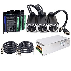 TS Series 3 Axis 4.0Nm(566.56oz.in) Nema 24 Closed Loop Stepper Kit w/ Power Supply