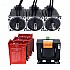YS Series 3 Axis Closed Loop Stepper CNC Kit 6.50Nm(920.48oz.in) Nema 34 Motor w/ 1.5m Cables & AC Transformer