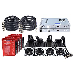 YS Series 4 Axis 4.00Nm(566.45oz.in) Nema 24 Closed Loop Stepper Kit w/ Power Supply