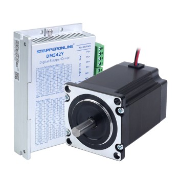 YS Series 1 Axis Stepper CNC Kit 1.9Nm(269.06oz.in) Nema 23 Stepper Motor & Driver