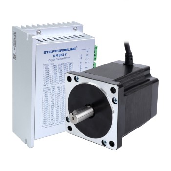 YS Series 1 Axis Stepper CNC Kit 8.0Nm(1132.89oz.in) Nema 34 Stepper Motor & Driver