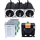 YS Series 3 Axis Stepper CNC Kit 12.0Nm(1699.34oz.in) Nema 34 Stepper Motor & Driver & AC Transformer - 3-DM860Y-TR120 | StepperOnline CA
