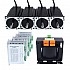 YS Series 4 Axis Stepper CNC Kit 12.0Nm(1699.34oz.in) Nema 34 Stepper Motor & Driver & AC Transformer