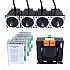 YS Series 4 Axis Stepper CNC Kit 8.0Nm(1132.89oz.in) Nema 34 Stepper Motor & Driver & AC Transformer