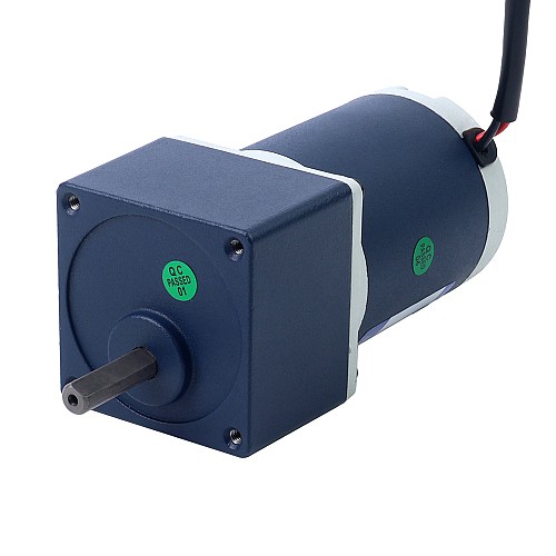 Brushed 24V 10W 0.70Nm(99.13oz.in) 100RPM w/ 30:1 Spur Gearbox DC Gear Motor - F2D10-24GN-30S/2GN30K | StepperOnline CA Brushed 24V 10W 0.70Nm(99.13oz.in) 100RPM w/ 30:1 Spur Gearbox DC Gear Motor - F2D10-24GN-30S/2GN30K | StepperOnline CA