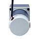 Brushed 24V 40W 1.28Nm(181.26oz.in) 150RPM w/ 20:1 Spur Gearbox DC Gear Motor - F34D40-24GN-30S/4GN20K | StepperOnline CA