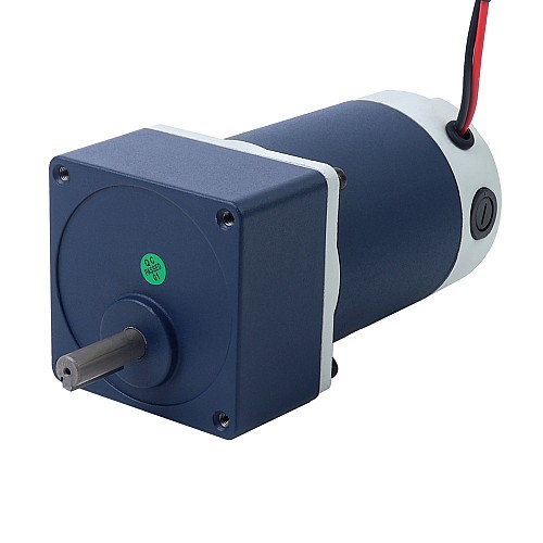 Brushed 24V 60W 5.15Nm(729.30oz.in) 90RPM w/ 20:1 Spur Gearbox DC Gear Motor - F4D60-24GN-18S/4GN20K | StepperOnline CA