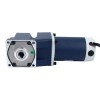 Brushed 24V 150W 8.38Nm(1186.71oz.in) 120RPM w/ 15:1 Right Angle Gearbox DC Gear Motor - F5D150-24GU-18S/5GU15RC | StepperOnline CA