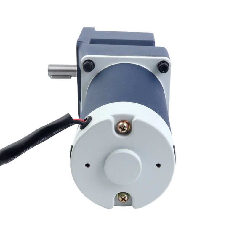 Brushed 24V 150W 3.41Nm(482.90oz.in) 300RPM w/ 10:1 Right Angle Gearbox DC Gear Motor - F5D150-24GU-30S/5GU10RT | StepperOnline CA Brushed 24V 150W 3.41Nm(482.90oz.in) 300RPM w/ 10:1 Right Angle Gearbox DC Gear Motor - F5D150-24GU-30S/5GU10RT | StepperOnline CA