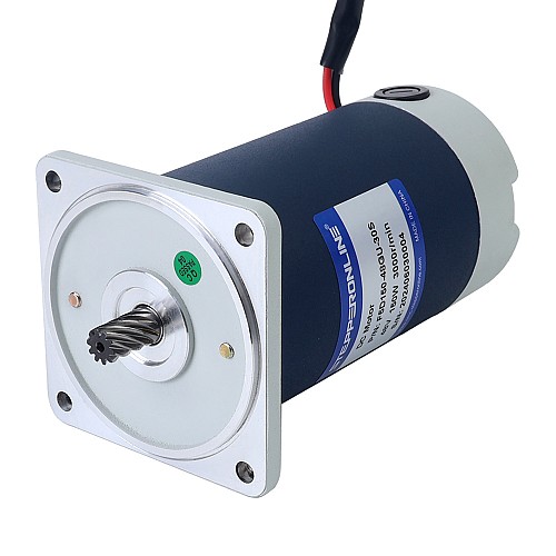 Brushed 48V 150W 20.00Nm(2832.23oz.in) 60RPM w/ 50:1 Spur Gearbox DC Gear Motor - F5D150-48GU-30S/5GU50KB | StepperOnline CA Brushed 48V 150W 20.00Nm(2832.23oz.in) 60RPM w/ 50:1 Spur Gearbox DC Gear Motor - F5D150-48GU-30S/5GU50KB | StepperOnline CA
