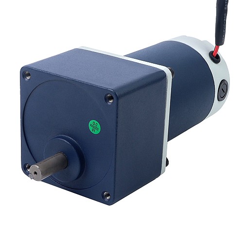 Brushed 12V 60W 6.27Nm(887.91oz.in) 60RPM w/ 50:1 Spur Gearbox DC Gear Motor - F5D60-12GN-30S/5GN50K | StepperOnline CA