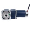 Brushed 12V 90W 10.06Nm(1424.62oz.in) 60RPM w/ 30:1 Right Angle Gearbox DC Gear Motor - F5D90-12GU-18S/5GU30RC | StepperOnline CA