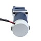 Brushed 48V 250W 11.81Nm(1672.44oz.in) 150RPM w/ 20:1 Right Angle Gearbox DC Gear Motor - F6D250-48GU-30S/6GU20RC | StepperOnline CA