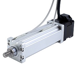 Nema 14 Ball Screw Electric Cylinder 1.5A Stroke 50mm 0.14Nm(19.83oz.in) Lead 2mm(0.07874") with Magnetic Switch