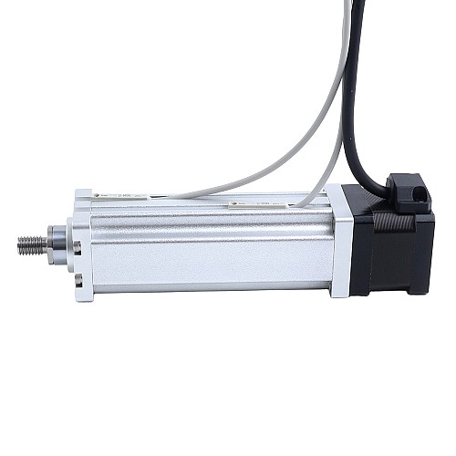 Nema 14 Ball Screw Electric Cylinder 1.5A Stroke 50mm 0.14Nm(19.83oz.in) Lead 2mm(0.07874") with Magnetic Switch - LCB14S13BAB15-50D | StepperOnline CA