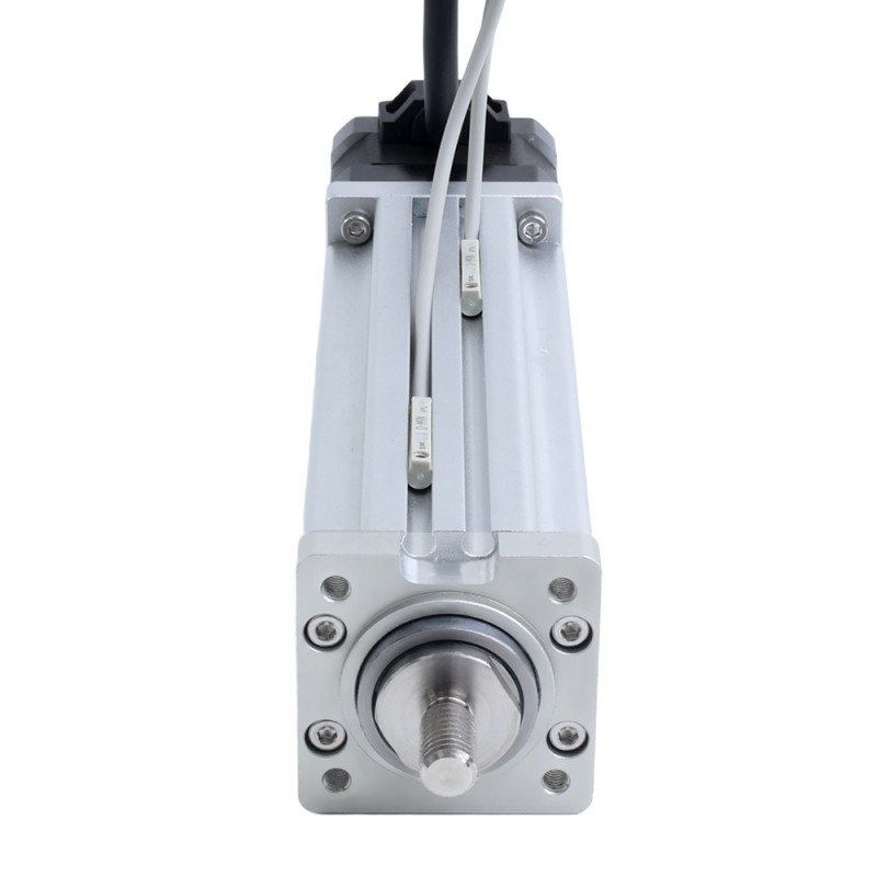 Nema 17 Ball Screw Electric Cylinder 1.5A Stroke 75mm 0.25Nm(35.40oz.in) Lead 5mm(0.19685) with Limit Switch - LCB17S13BVL15-75D | StepperOnline CA