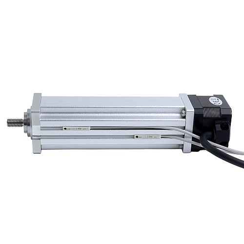 Nema 17 Ball Screw Electric Cylinder 1.5A Stroke 75mm 0.25Nm(35.40oz.in) Lead 5mm(0.19685") with Magnetic Switch - LCB17S13BVL15-75D | StepperOnline CA