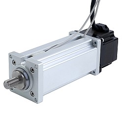 Nema 23 Ball Screw Electric Cylinder 3.0A Stroke 75mm 0.8Nm(113.29oz.in) Lead 10mm(0.393701") with Magnetic Switch
