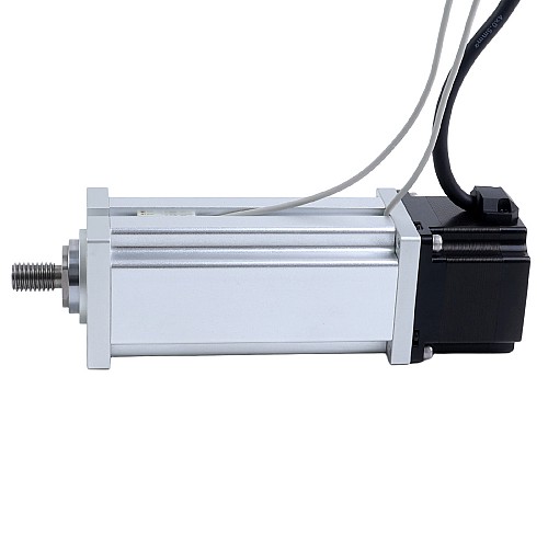 Nema 23 Ball Screw Electric Cylinder 3.0A Stroke 75mm 0.8Nm(113.29oz.in) Lead 10mm(0.393701") with Magnetic Switch - LCB23S18B1L30-75D | StepperOnline CA