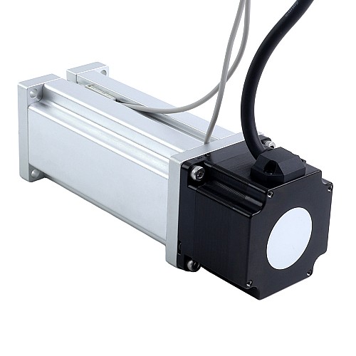 Nema 23 Ball Screw Electric Cylinder 3.0A Stroke 75mm 0.8Nm(113.29oz.in) Lead 10mm(0.393701") with Magnetic Switch - LCB23S18B1L30-75D | StepperOnline CA