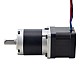 Nema 17 Stepper Motor L=39mm Gear Ratio 100:1 MG Series Planetary Gearbox - 17HS15-1584S-MG100 | StepperOnline CA Nema 17 Stepper Motor L=39mm Gear Ratio 100:1 MG Series Planetary Gearbox - 17HS15-1584S-MG100 | StepperOnline CA