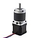 Nema 17 Stepper Motor L=39mm Gear Ratio 100:1 MG Series Planetary Gearbox - 17HS15-1584S-MG100 | StepperOnline CA Nema 17 Stepper Motor L=39mm Gear Ratio 100:1 MG Series Planetary Gearbox - 17HS15-1584S-MG100 | StepperOnline CA