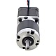 Nema 17 Stepper Motor L=39mm Gear Ratio 20:1 MG Series Planetary Gearbox - 17HS15-1584S-MG20 | StepperOnline CA