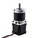 Nema 17 Stepper Motor L=39mm Gear Ratio 20:1 MG Series Planetary Gearbox - 17HS15-1584S-MG20 | StepperOnline CA