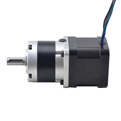 Nema 17 Stepper Motor L=39mm Gear Ratio 5:1 MG Series Planetary Gearbox - 17HS15-1584S-MG5 | StepperOnline CA Nema 17 Stepper Motor L=39mm Gear Ratio 5:1 MG Series Planetary Gearbox - 17HS15-1584S-MG5 | StepperOnline CA