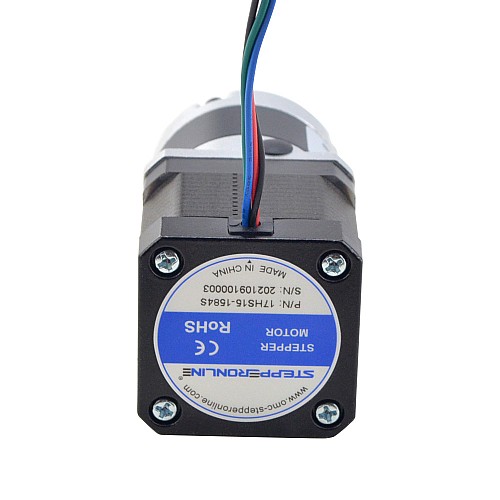 Nema 17 Stepper Motor L=39mm Gear Ratio 10:1 MG Series Planetary Gearbox - 17HS15-1584S-MG10 | StepperOnline CA Nema 17 Stepper Motor L=39mm Gear Ratio 10:1 MG Series Planetary Gearbox - 17HS15-1584S-MG10 | StepperOnline CA