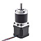 Nema 17 Stepper Motor L=39mm Gear Ratio 50:1 MG Series Planetary Gearbox - 17HS15-1584S-MG50 | StepperOnline CA