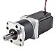 Nema 23 Stepper Motor L=76.5mm Gear Ratio 20:1 MG Series Planetary Gearbox - 23HS30-2904S-MG20 | StepperOnline CA