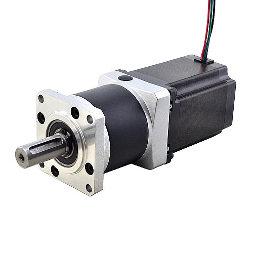 Nema 23 Stepper Motor L=76.5mm Gear Ratio 50:1 MG Series Planetary Gearbox - 23HS30-2904S-MG50 | StepperOnline CA